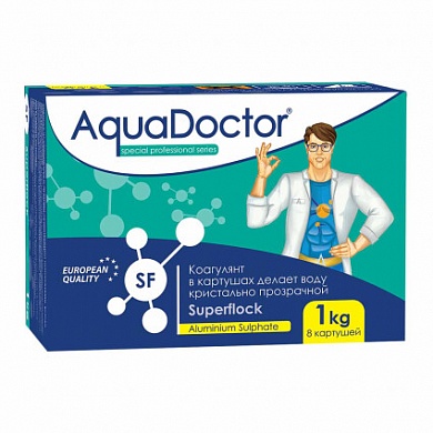 Коагулирующее средство в картушах AquaDoctor Superflock