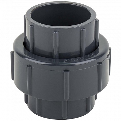 Муфта разборная c уплотнением EPDM d40 AQUAVIVA