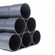 Труба Aquaviva ПВХ d140*8.3 PN 16 L-3 (штука)