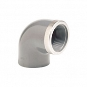 Угол 90° c металлическим кольцом EFFAST d40x1-1/4" (RGRGOR040E)