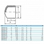 Лестница для бассейна Hayward MI3HF Muro (3 ступени)