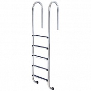 Лестница Flexinox WALL 5 ст AISI-316, для узкого борта