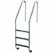 Лестница Flexinox STANDARD 3 ст AISI-316, для широкого борта