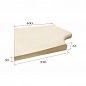 Копинговый камень Fabistone Granitus Canto (Sable) R150 угловой